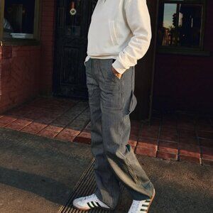 Back Beat Co Deadstock Cotton Painter Pant S / Navy Railr NWOT